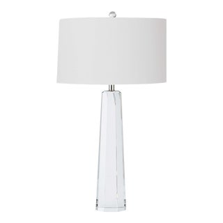 Regina Andrew Tapered Hex Crystal Table Lamp For Sale
