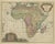 Antique Hand-Colored Map of Africa by Elwe, 1792 For Sale