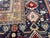 Blue Antique Caucasian Kuba Rug 3'9" X 4’10" For Sale - Image 8 of 8