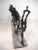 Metal Abstract Sculpture of Horse on a Lead by Julio Aguilera For Sale - Image 7 of 12
