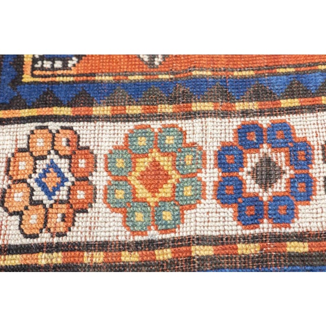 Antique Kazak Rug 3'5'' x 6'3'' For Sale - Image 11 of 12