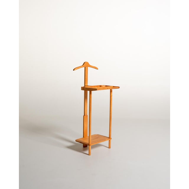 Scandinavian Beech Valet Stand, 1950s For Sale - Image 9 of 9