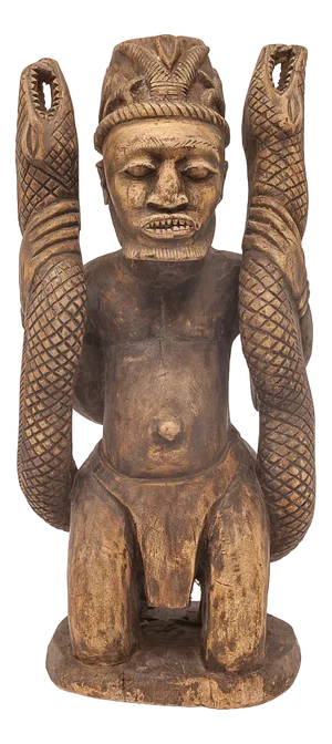 Dogon Artist, Healer Statue, 1950s, Wood