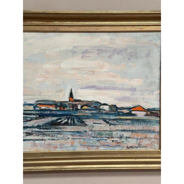 Gusten Widerbäck, Uppsala, 1965, Oil Painting on Panel, Framed For Sale - Image 10 of 18