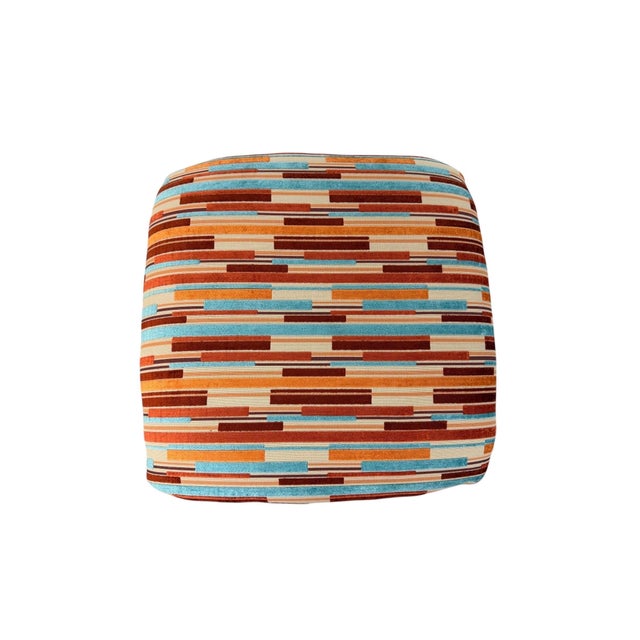 Mid-Century Danish Modern Dux Ottoman - Restored! For Sale In Philadelphia - Image 6 of 7