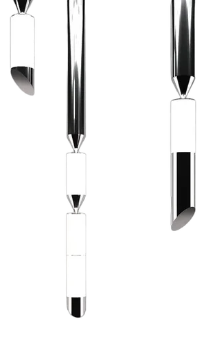 Gwen Led Chandelier by Ovature Studios, Set of 3