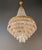 Antique Crystal Basket Chandelier Brass Directoire Style Restored Empire Italy For Sale - Image 4 of 11