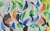 Françoise Galle, Colorful Vibration, Pastel Drawing For Sale - Image 4 of 6