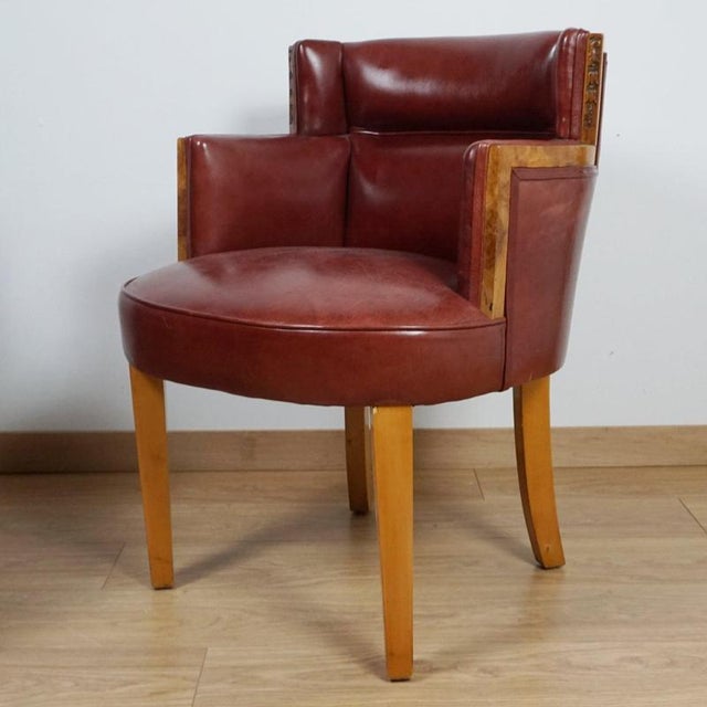 Art Deco Chairs by Harry & Lou Epstein, 1930s, Set of 2 For Sale - Image 9 of 10