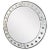 Antique Circular Distressed Panelled Mirror, 2020s For Sale - Image 9 of 9