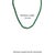 Estate 60 Ct Natural Green Onyx Beads Single Strand Necklace With Silver Clasp, 16 Inch For Sale - Image 10 of 15
