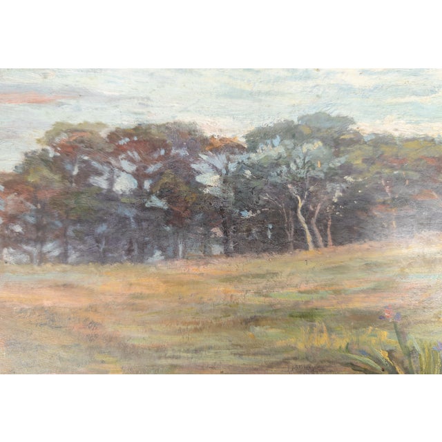 19th or 20th Century European French Impressionist Plein Air Landscape Painting For Sale In New York - Image 6 of 11