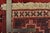 Shiraz Rug 3’5” X 4’7” Red Wool Vintage Tribal Hand-Knotted Oriental Carpet For Sale - Image 12 of 12