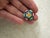 Vintage Italian, Micro Tile, Mosaic Brooch For Sale - Image 4 of 4