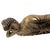 20th Century Antique Chinese Handcrafted Brass Reclining Buddha Statue For Sale In Los Angeles - Image 6 of 9