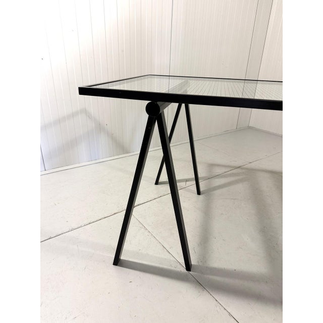 Metal Desk by Rodney Kinsman for Bieffeplast, 1980s For Sale - Image 7 of 15