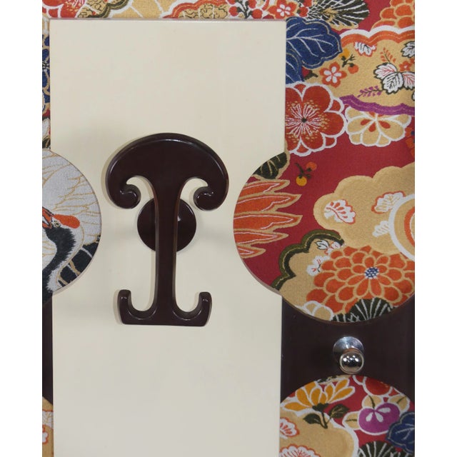 Brown White Brown Wall Wardrobe, 1970s For Sale - Image 8 of 11