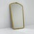 Mid-Century German Asymmetric Brass Wall Mirror, 1960s For Sale - Image 11 of 11