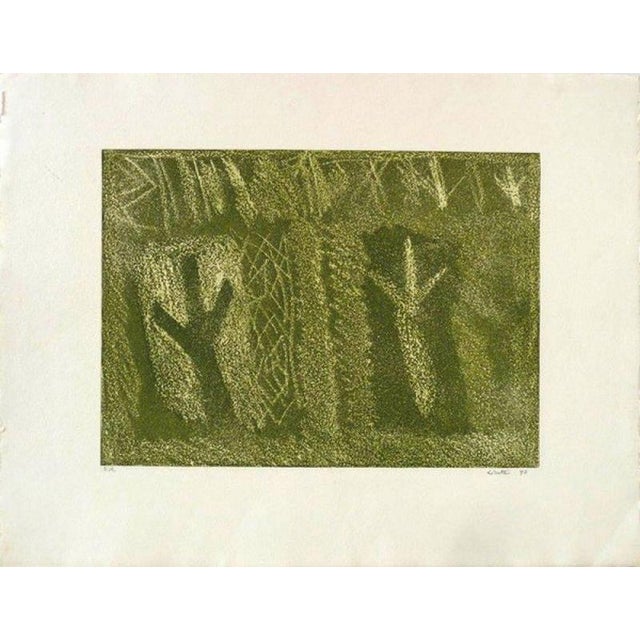 Lithograph, 1990 49.50 cm. x 68.00 cm. 19.49 in. x 26.77 in. (paper) 32.00 cm. x 44.00 cm. 12.6 in. x 17.32 in. (image)...