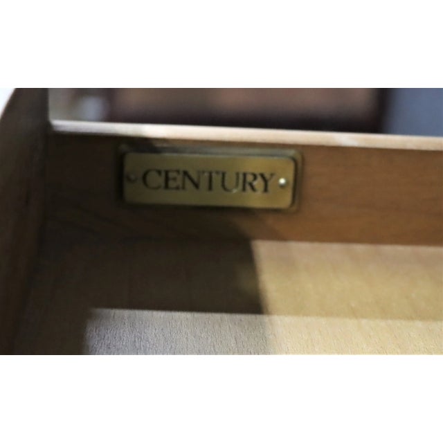 French Century Country French Cream & Maple Wine Server For Sale - Image 3 of 8