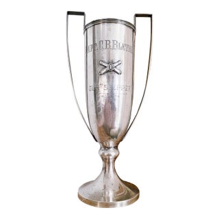1915 Sterling Silver Washington State National Guard Trophy For Sale