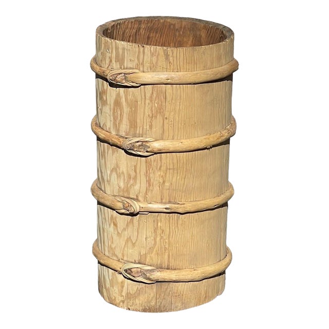 Vintage Wooden Planter For Sale