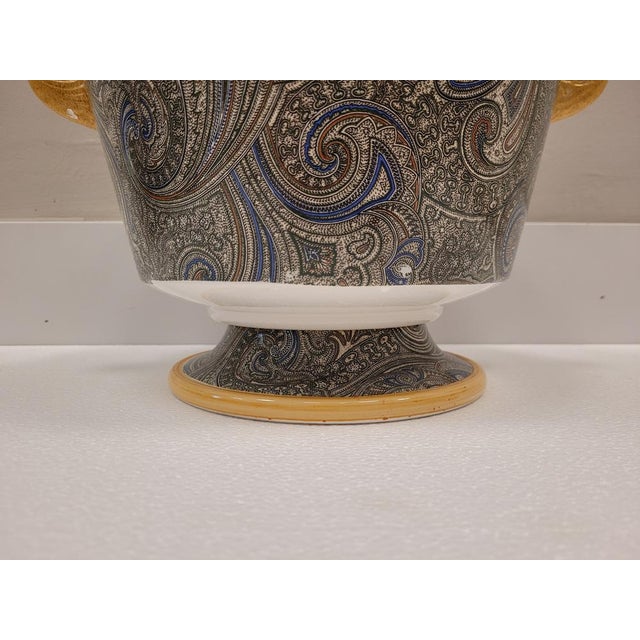 Vintage Vase in Ceramic, 1980s For Sale - Image 9 of 16