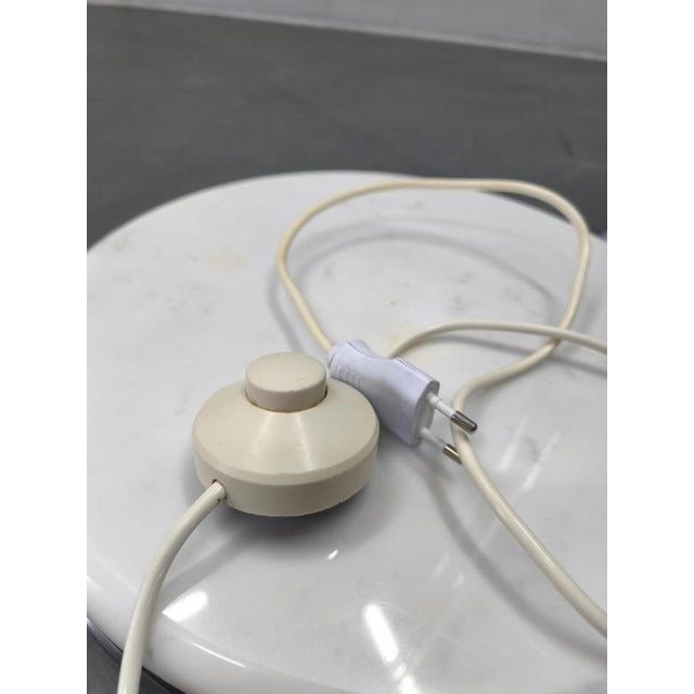 Italian Chrome Floor Lamp with Glass Globe, 1970s For Sale - Image 12 of 14