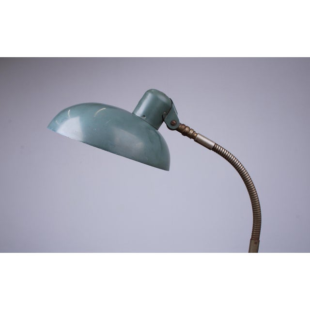 1930s Bauhaus Table Lamp with Adjustable Goose Neck from Sis, 1930s For Sale - Image 5 of 17