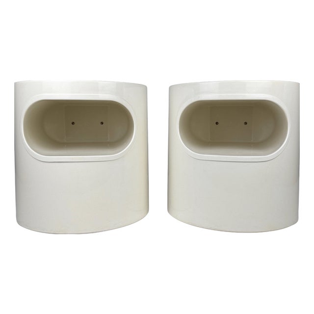 Giano-Giano-Vano Tables by Emma Gismondi for Artemide, Italy, 1970s, Set of 2 For Sale