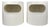 Giano-Giano-Vano Tables by Emma Gismondi for Artemide, Italy, 1970s, Set of 2 For Sale