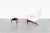 Bramin Møbler Danish Modern Reclining Lounge Chair and Ottoman by h.w. Klein for Bramin, 1960s For Sale - Image 4 of 12