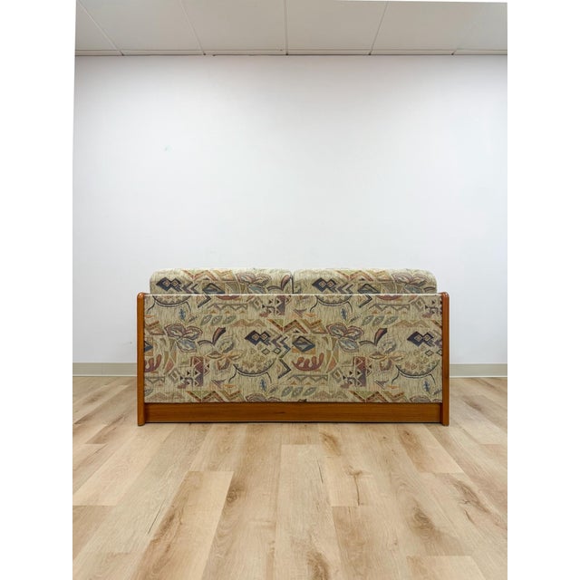 Vintage Sleeper Sofa Hestbæk Style Danish MCM Teak Convertible Daybed Pullout Couch For Sale In Tampa - Image 6 of 17