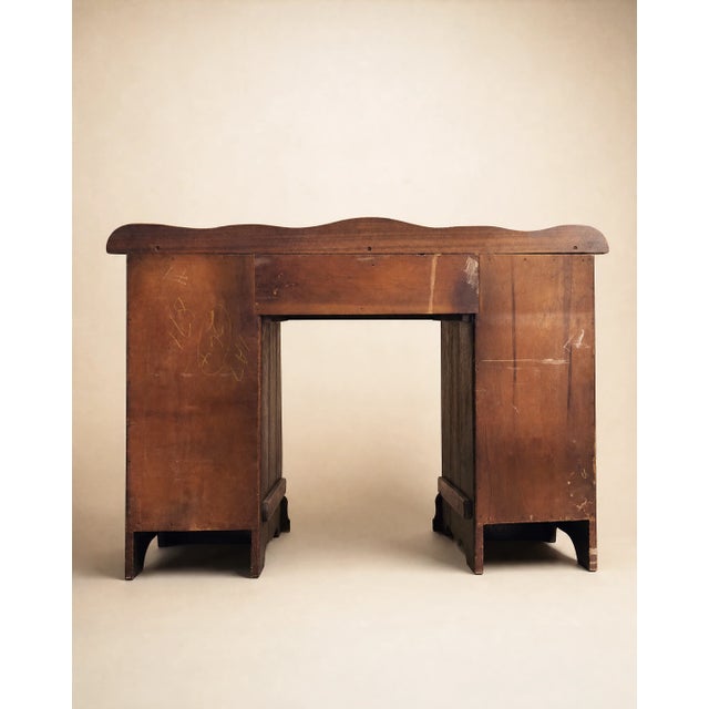 Late 20th Century Colonial Revival Writing Desk For Sale - Image 4 of 6