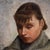 Italian Artist, Portrait of a Woman in Impressionist Style, 1920, Oil on Canvas, Framed For Sale - Image 13 of 15