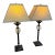 Restoration Hardware Crystal Ball Table Lamps, Pair For Sale