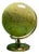 Vintage German Glass Globe Lamp from JRO Globus Munchen, 1960s For Sale