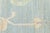 Ivory Contemporary Hand-Knotted Wool Oushak Rug in Blue, Ivory & Muted Beige For Sale - Image 8 of 12