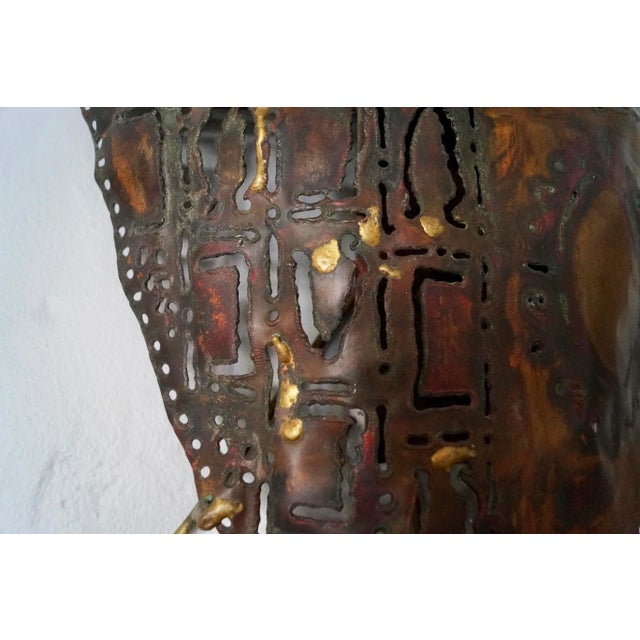 1960's Brutalist Wall Sculpture For Sale - Image 9 of 11