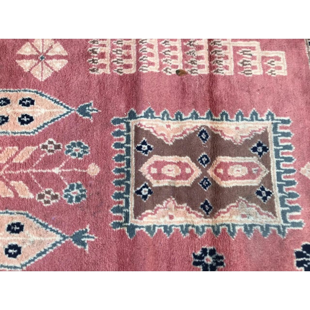 Textile Vintage Pakistani Rug For Sale - Image 7 of 14