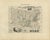Antique Decorative Map of Oise by Vuillemin, France, 1850 For Sale