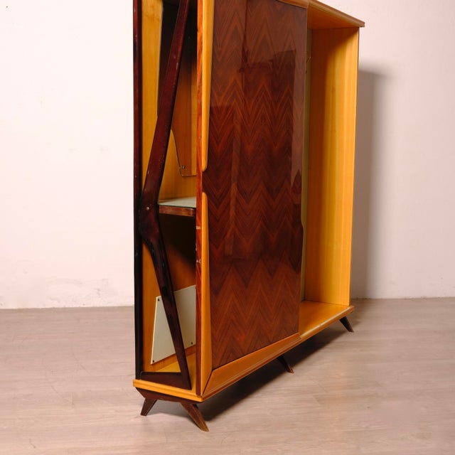 Entrance Furniture with Coat Rack and Console Table and Mirror, 1950s For Sale - Image 16 of 18