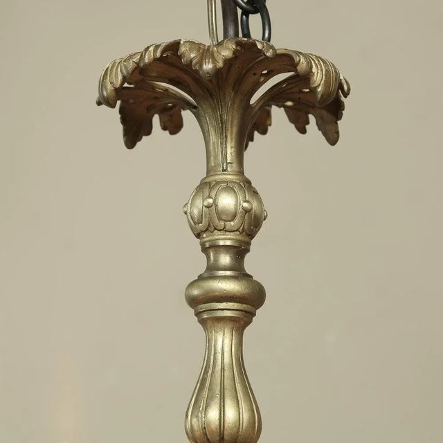 French 19th Century French Louis XIV Bronze Chandelier With 12 Lights For Sale - Image 3 of 9