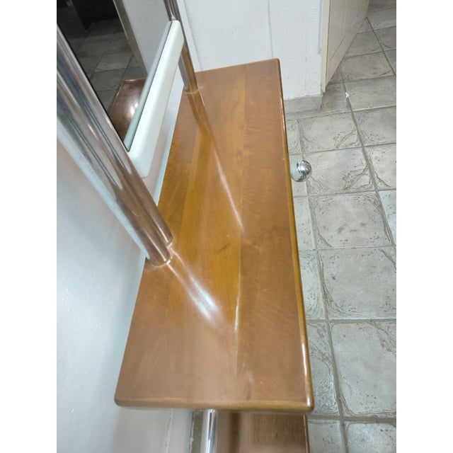 Entrance Coat Rack with Mirror, 1970s For Sale - Image 4 of 18