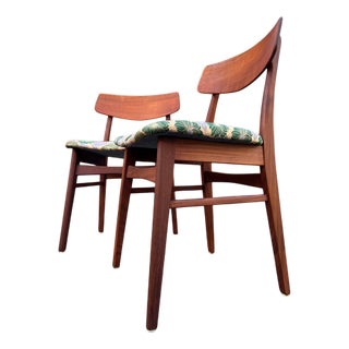 Dining Chairs in Teak from Farstrup, Set of 2 For Sale
