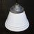 Art Deco White Reeded Opaline Glass Pendant Lamp from Philips For Sale - Image 5 of 7