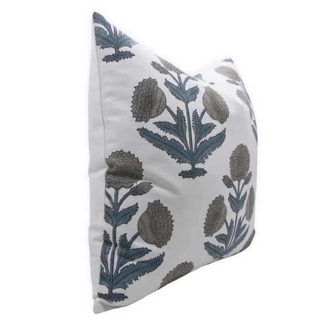 Elevate your space with this block print handmade cushion cover, thoughtfully crafted on thick white cotton. The natural...
