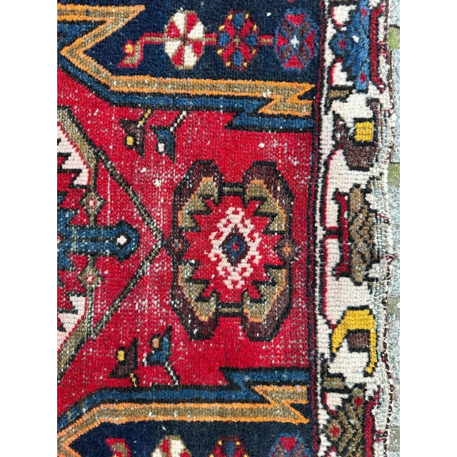 Vintage Mazlaghan Rug, 1950s For Sale - Image 18 of 18