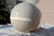 Vintage 1980s Postmodern Mactan Fossil Stone Round Side Table With Glass Top - Coastal Style For Sale - Image 12 of 15
