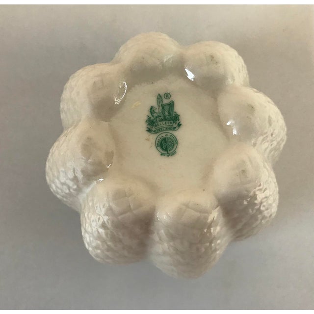 Vintage Belleek Patterned Tulip Shaped Vase Chairish